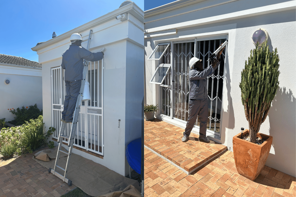 MJK Solutions painting project in Cape Town