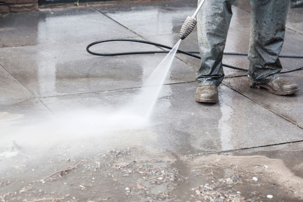 High pressure cleaning Cape Town by MJK Solutions