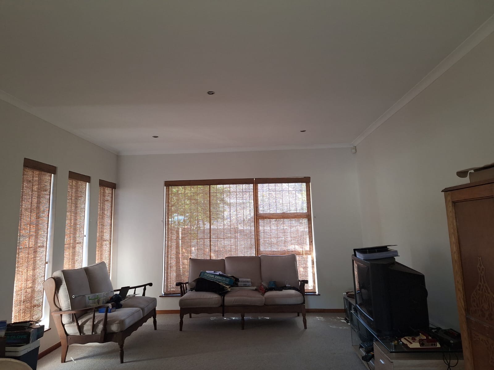Interior living room painting completed in Durbanville
